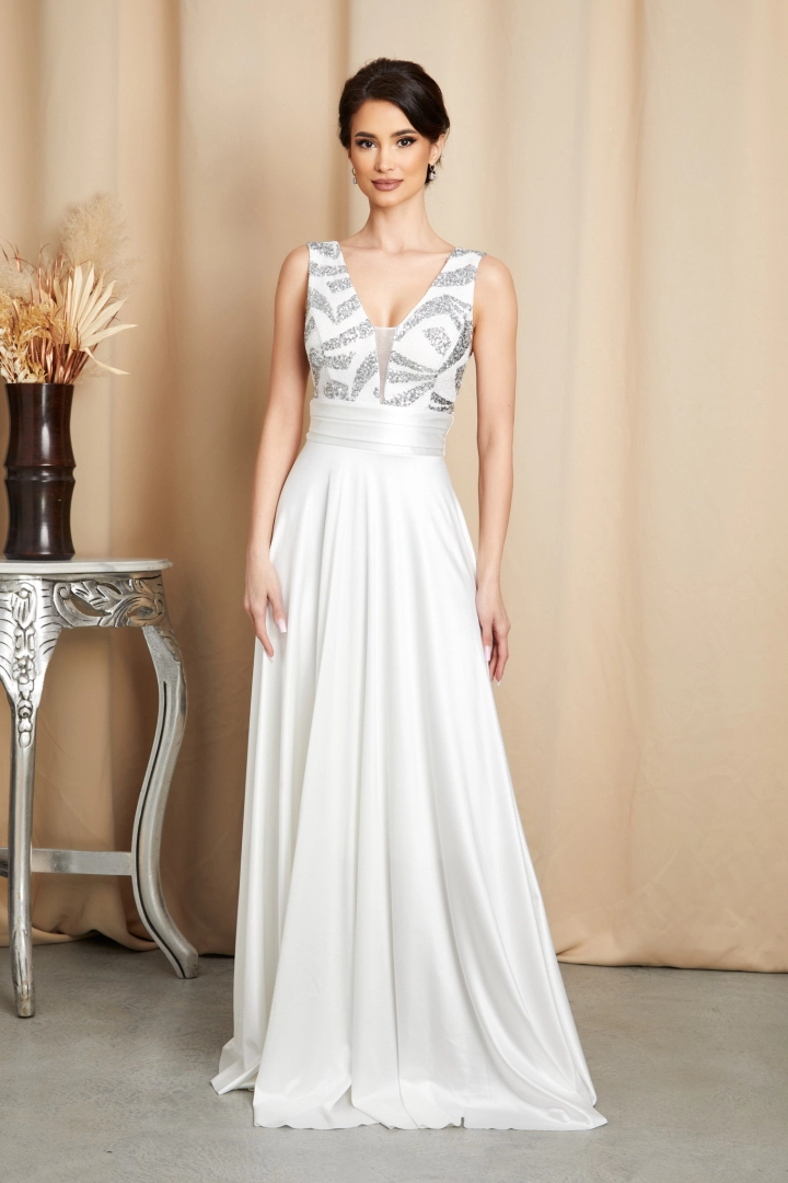 Rochie de ocazie Delight Alba