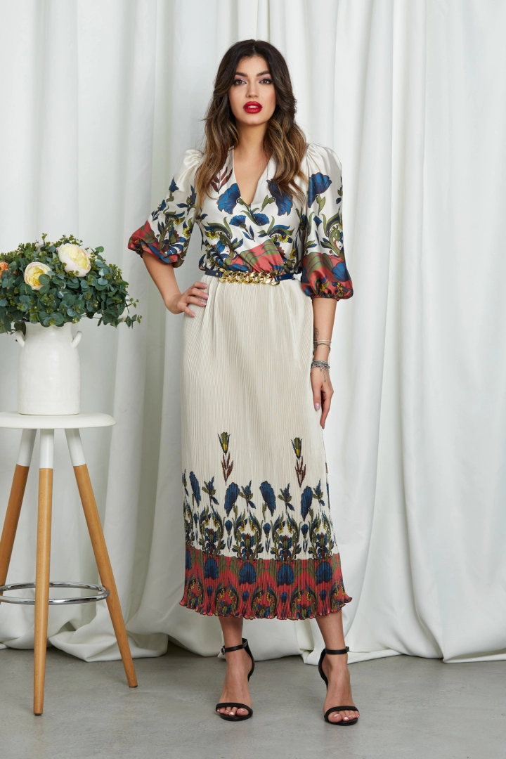 Rochie midi din satin Louise