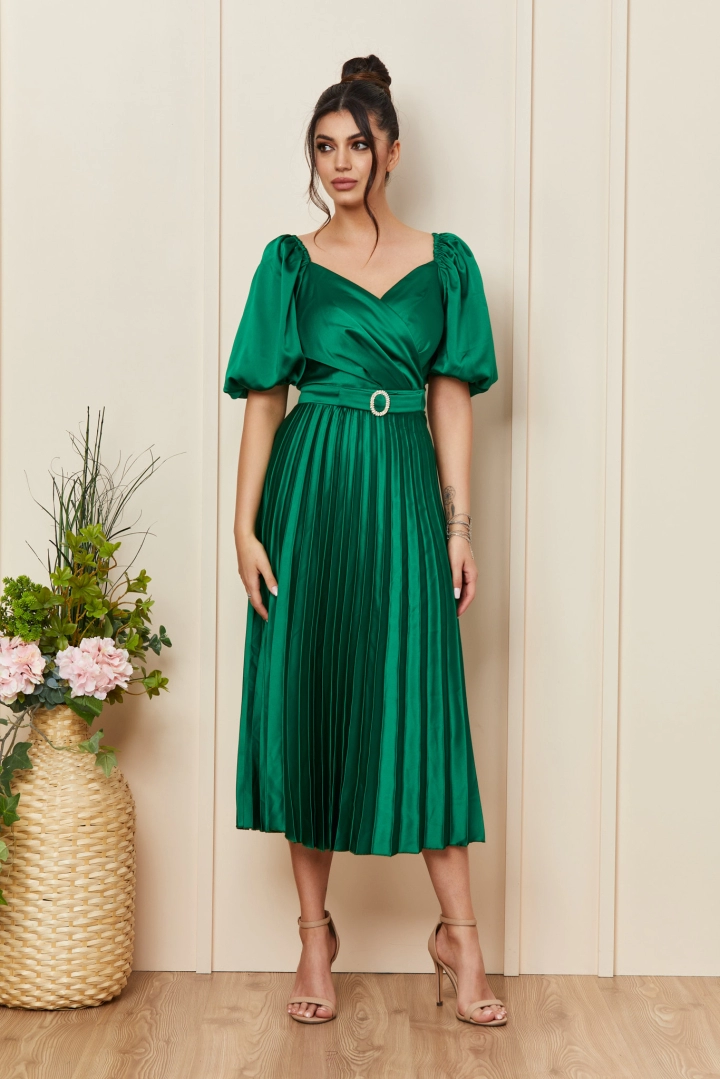Rochie Melba Verde Rochie Melba Verde